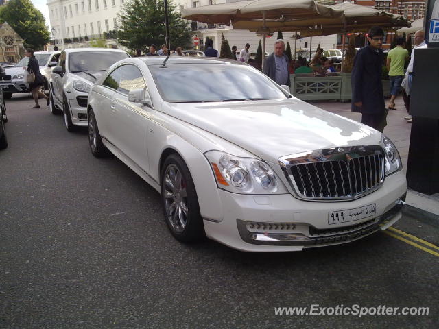 Mercedes Maybach spotted in London, United Kingdom