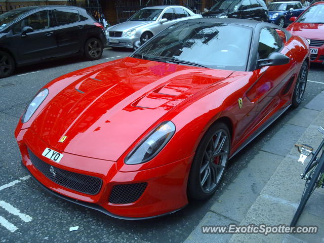 Ferrari 599GTO spotted in London, United Kingdom