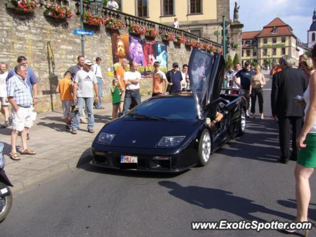 Lamborghini Diablo spotted in Fulda, Germany