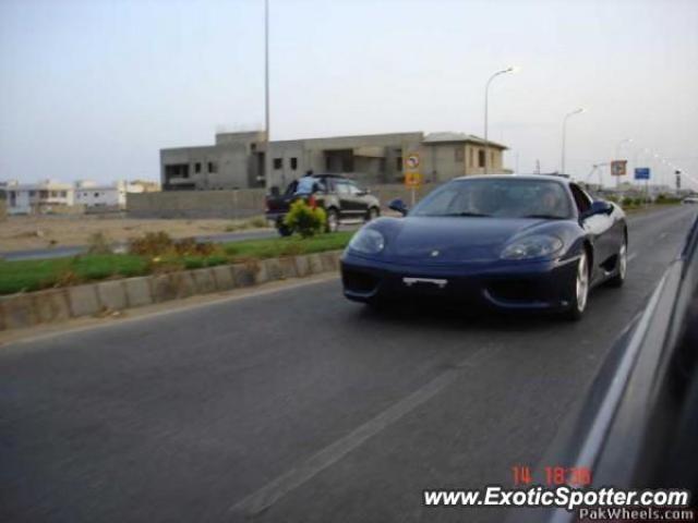 Ferrari 360 Modena spotted in Karachi, Pakistan