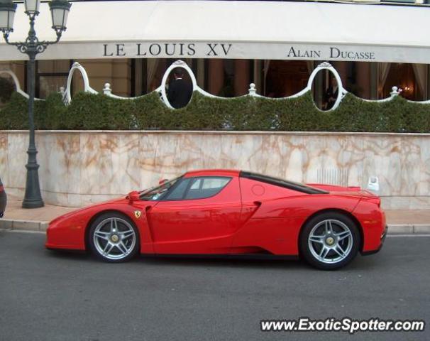 Ferrari Enzo spotted in Monte Carlo, Monaco