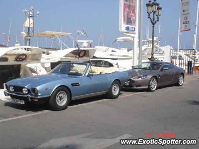 Aston Martin Virage spotted in PUERTO BANUS, Spain