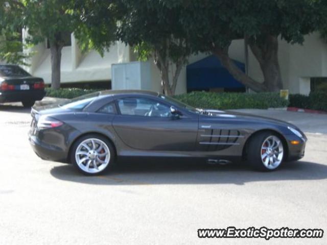 Mercedes SLR spotted in Calabasas, California