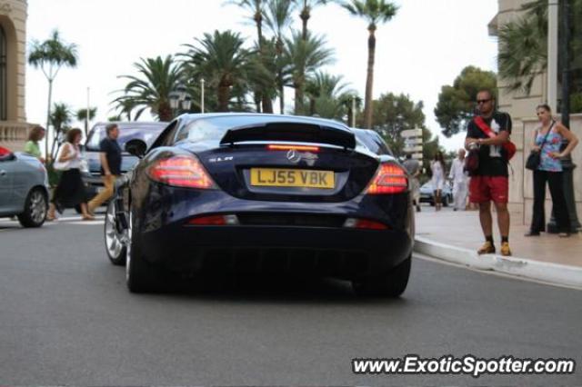 Mercedes SLR spotted in Monaco, Monaco