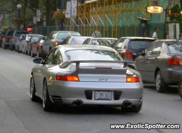 Porsche 911 GT2 spotted in Toronto, Canada