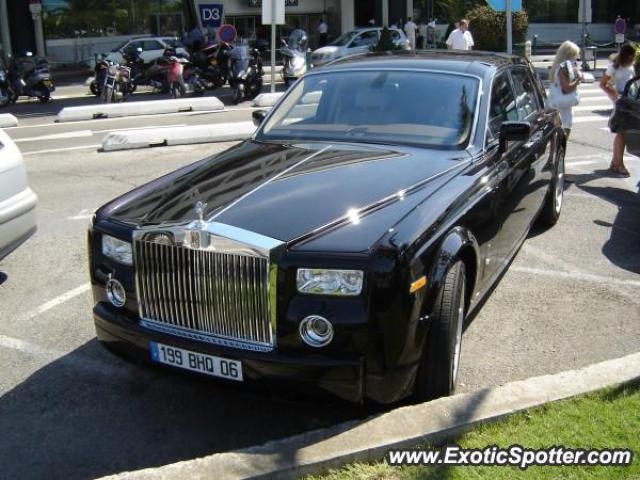 Rolls Royce Phantom spotted in Nice, France