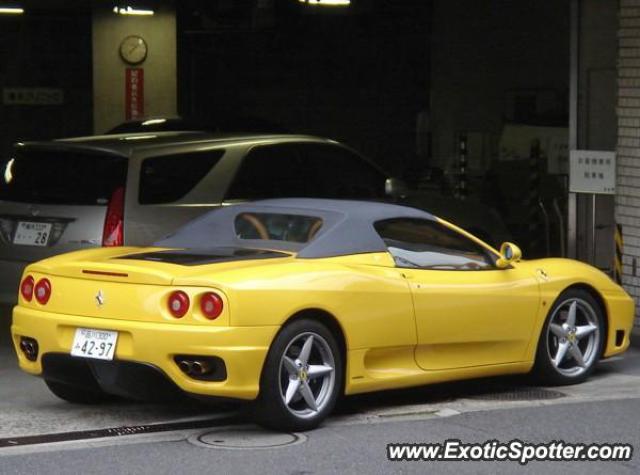 Ferrari 360 Modena spotted in Tokyo, Japan