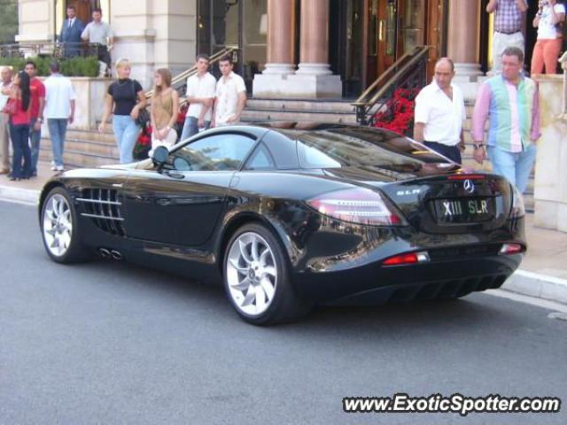 Mercedes SLR spotted in Monaco, Monaco