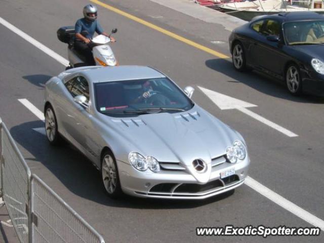 Mercedes SLR spotted in Monaco, Monaco