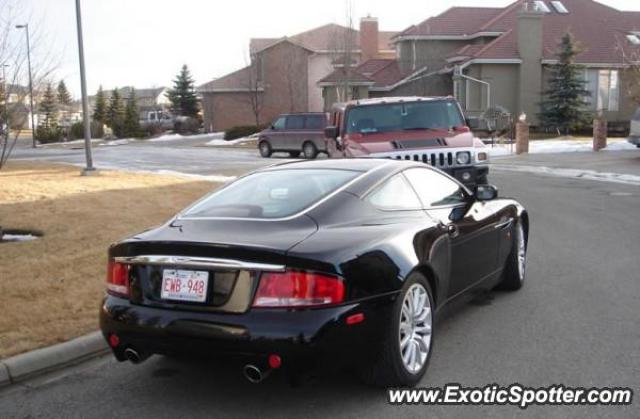 Aston Martin Vanquish spotted in Calgary, Canada