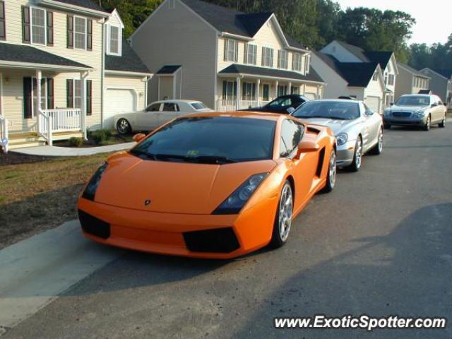 Lamborghini Gallardo spotted in Richmond, Virginia