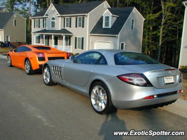 Mercedes SLR spotted in Richmond, Virginia