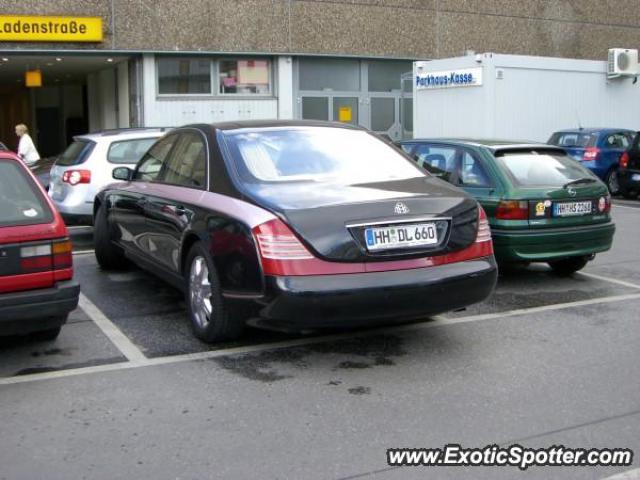 Mercedes Maybach spotted in Hamburg, Germany