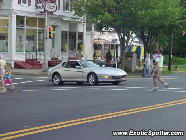 Ferrari 456 spotted in Hopewell, New Jersey