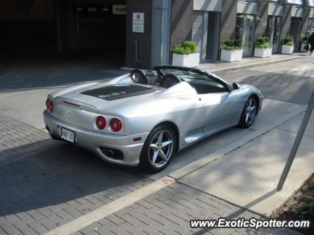 Ferrari 360 Modena spotted in Toronto, Canada