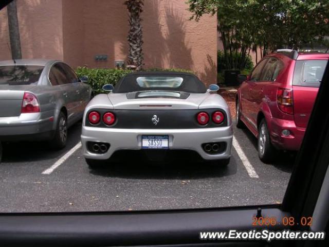 Ferrari 360 Modena spotted in Tampa, Florida
