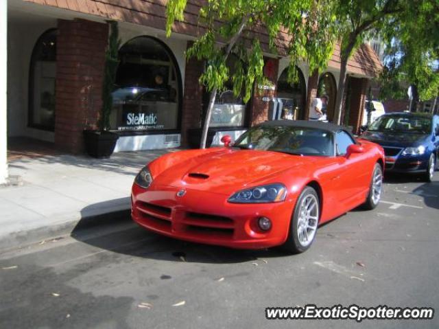 Dodge Viper spotted in Laguna Beach, California