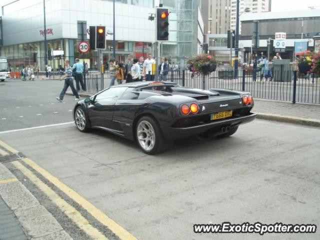 Lamborghini Diablo spotted in Birmingham, United Kingdom