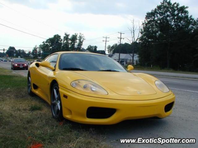 Ferrari 360 Modena spotted in Richmond, Virginia