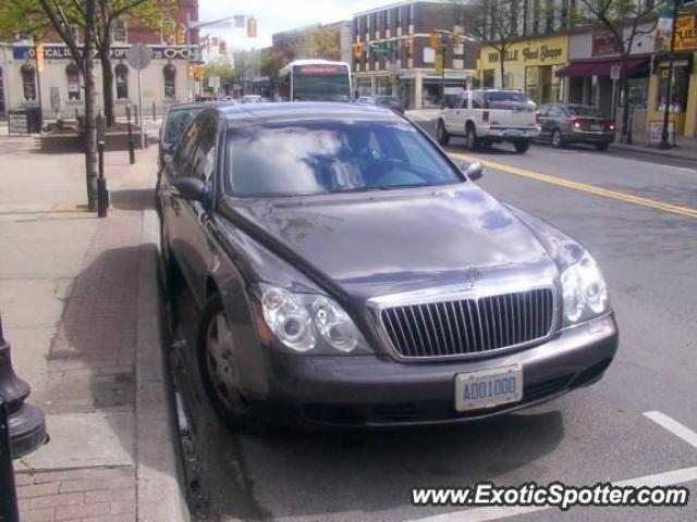 Mercedes Maybach spotted in Toronto, Canada