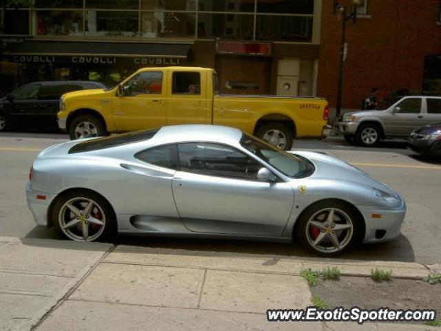 Ferrari 360 Modena spotted in Montreal, Canada