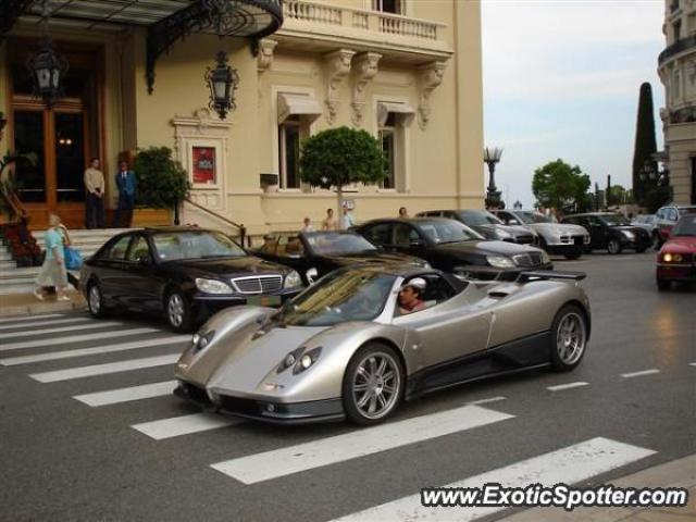 Pagani Zonda spotted in Saint-tropez, France