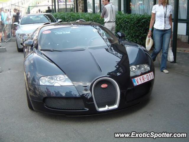 Bugatti Veyron spotted in Francorchamps, Belgium