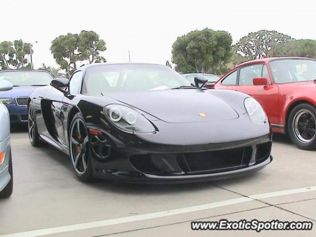 Porsche Carrera GT spotted in Newport, California