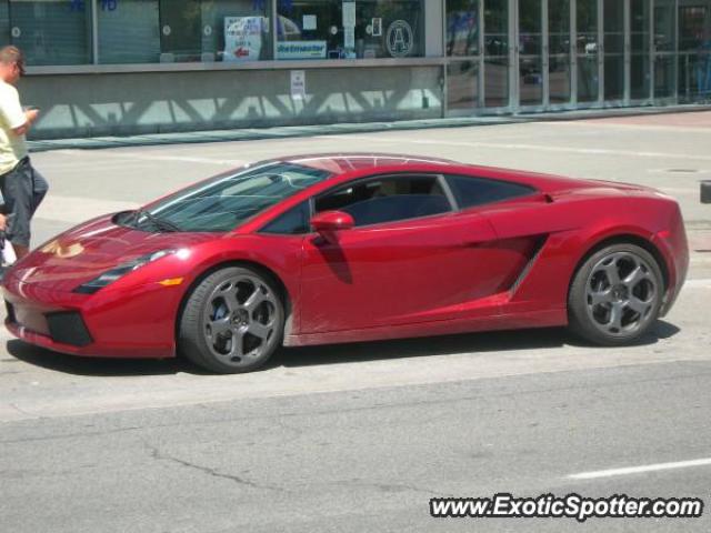 Lamborghini Gallardo spotted in Toronto, Canada