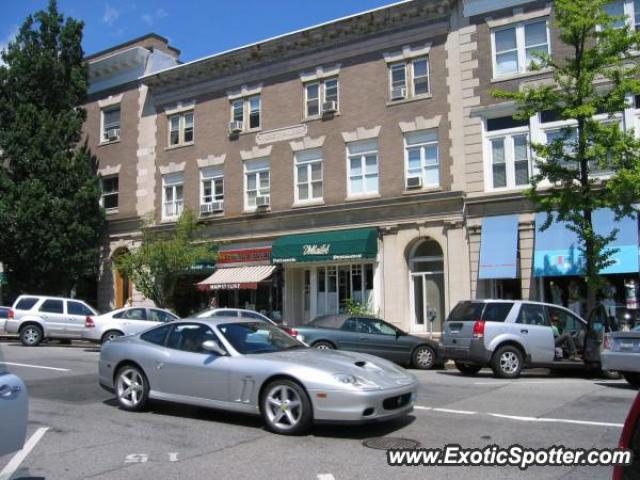 Ferrari 575M spotted in Greenwich, Connecticut