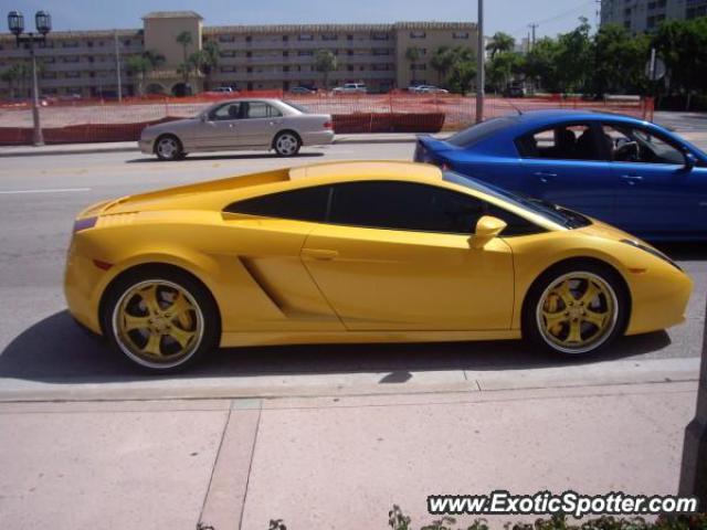 Lamborghini Gallardo spotted in Boca Raton, Florida