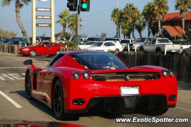 Ferrari Enzo spotted in Malibu, California