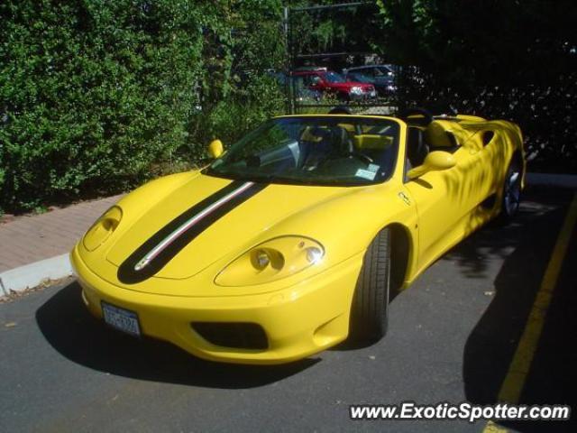 Ferrari 360 Modena spotted in Merrick, New York