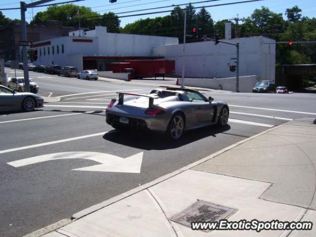 Porsche Carrera GT spotted in Greenwich, Connecticut