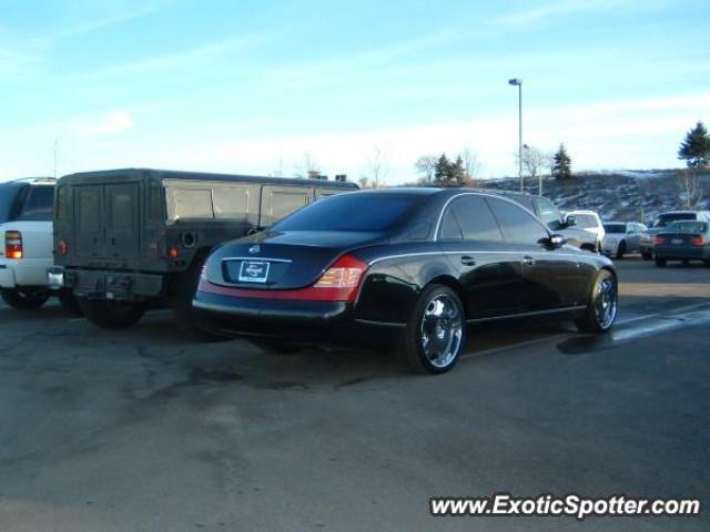 Mercedes Maybach spotted in Detroit, Michigan