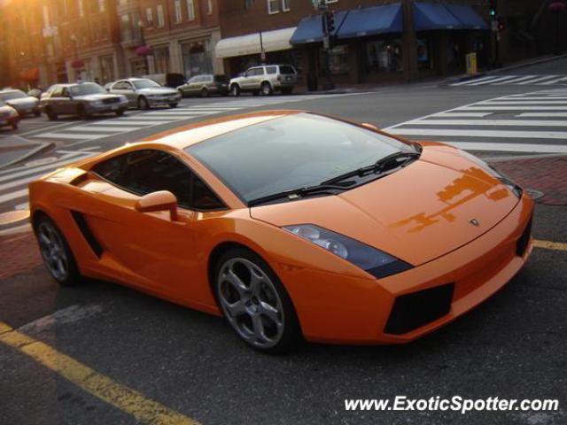 Lamborghini Gallardo spotted in Washington, Washington