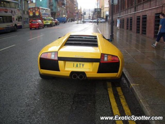 Lamborghini Murcielago spotted in Manchester, United Kingdom