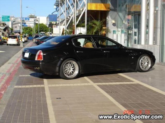 Maserati Quattroporte spotted in Taipei, Taiwan