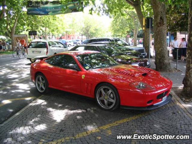 Ferrari 575M spotted in Sirmione, Italy