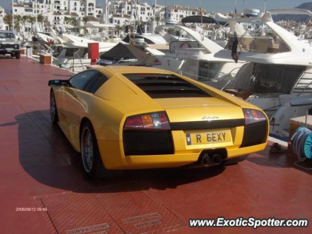 Lamborghini Murcielago spotted in Puerto Banus, Spain