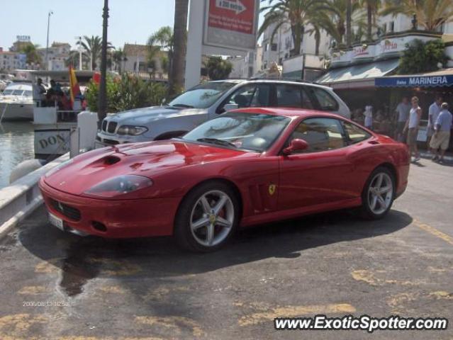 Ferrari 575M spotted in Peurto Banus, Spain