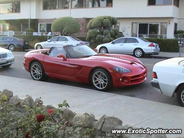 Dodge Viper spotted in Laguna Beach, California