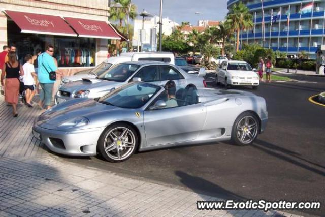 Ferrari 360 Modena spotted in Playa de las Americas, Spain