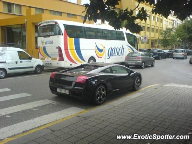 Lamborghini Gallardo spotted in Porto, Portugal