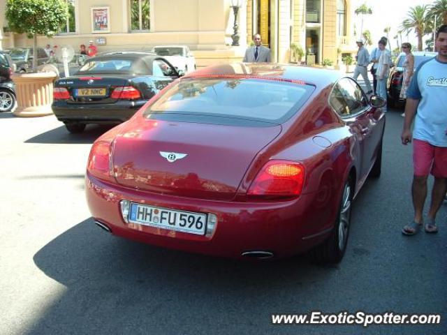 Bentley Continental spotted in Monaco, Monaco