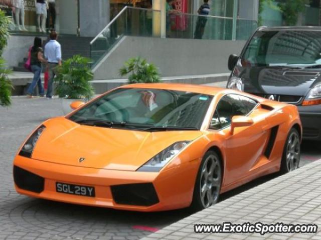 Lamborghini Gallardo spotted in Singapore, Singapore