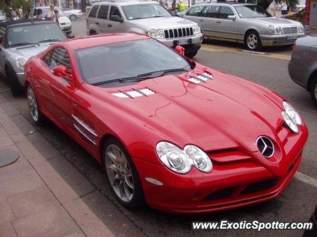 Mercedes SLR spotted in Cannes, France