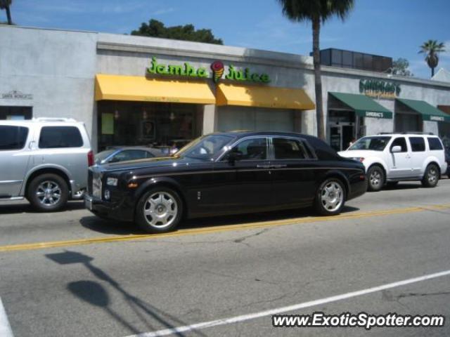 Rolls Royce Phantom spotted in Beverly Hills, California