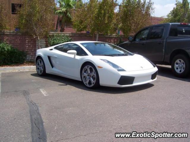 Lamborghini Gallardo spotted in Tempe, Arizona