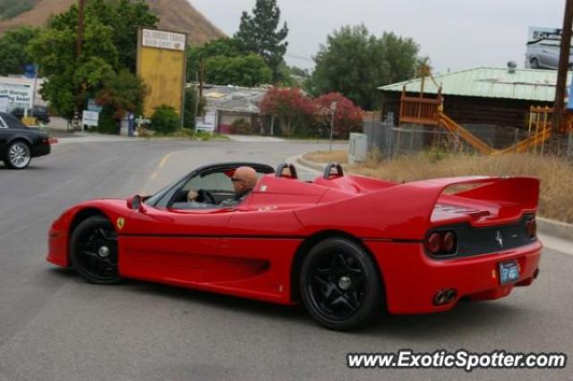 Ferrari F50 spotted in Calabasas, California